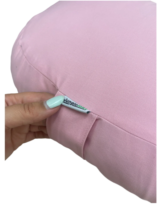 Zafu de meditación Corazón Rosa