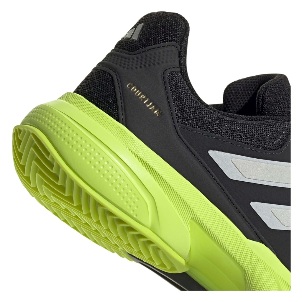 Zapatillas adidas Courtjam Control M Clay Color Carbon/zero Met./lucid Lemon