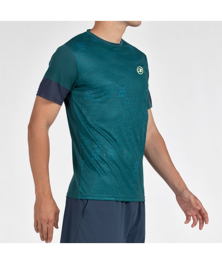 CAMISETA BULLPADEL LEIDO VERDE