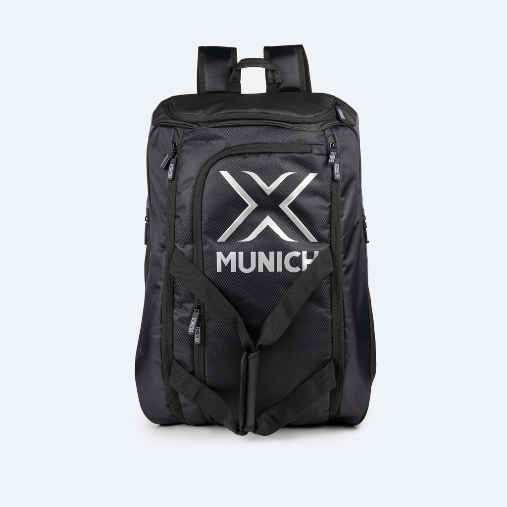 PALETERO MUNICH BASIC TRAINING BACKPACK BLACK &amp; SILVER